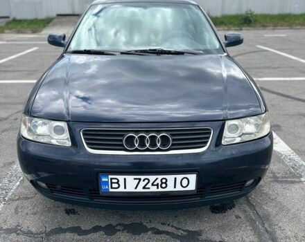Синий Ауди А3, объемом двигателя 1.6 л и пробегом 450 тыс. км за 4000 $, фото 1 на Automoto.ua