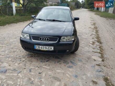 Синий Ауди А3, объемом двигателя 1.9 л и пробегом 211 тыс. км за 4850 $, фото 1 на Automoto.ua