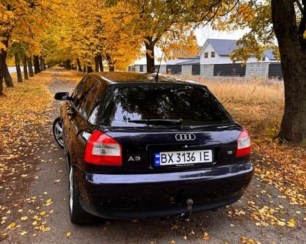 Синий Ауди А3, объемом двигателя 1.6 л и пробегом 300 тыс. км за 4600 $, фото 1 на Automoto.ua