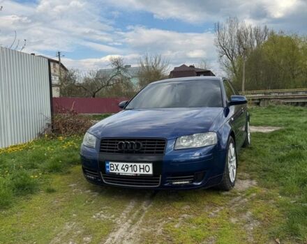 Синий Ауди А3, объемом двигателя 2 л и пробегом 284 тыс. км за 4000 $, фото 1 на Automoto.ua
