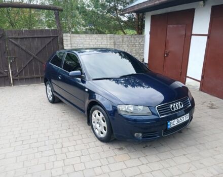 Синий Ауди А3, объемом двигателя 1.6 л и пробегом 278 тыс. км за 4408 $, фото 1 на Automoto.ua