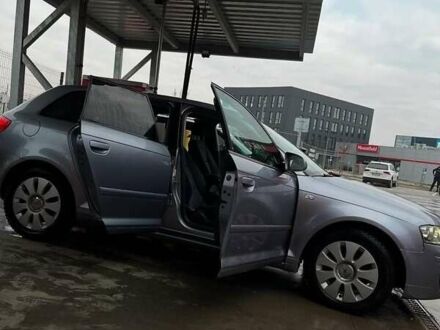 Синий Ауди А3, объемом двигателя 2 л и пробегом 230 тыс. км за 5600 $, фото 1 на Automoto.ua