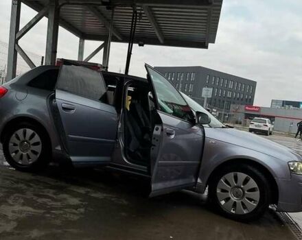 Синий Ауди А3, объемом двигателя 2 л и пробегом 230 тыс. км за 5600 $, фото 1 на Automoto.ua