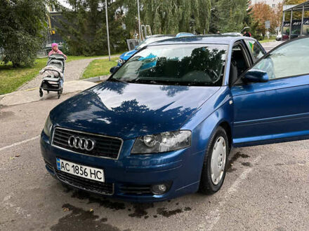 Синий Ауди А3, объемом двигателя 1.9 л и пробегом 280 тыс. км за 4400 $, фото 1 на Automoto.ua