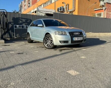 Синий Ауди А3, объемом двигателя 1.6 л и пробегом 201 тыс. км за 3800 $, фото 1 на Automoto.ua