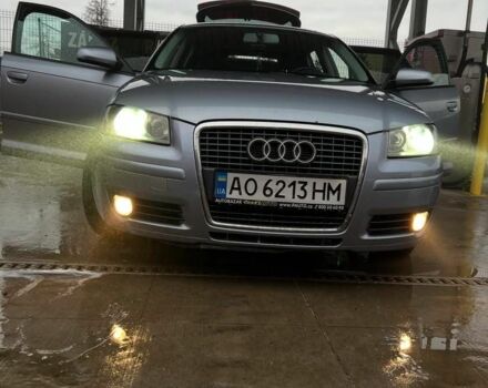 Синий Ауди А3, объемом двигателя 2 л и пробегом 230 тыс. км за 5600 $, фото 1 на Automoto.ua