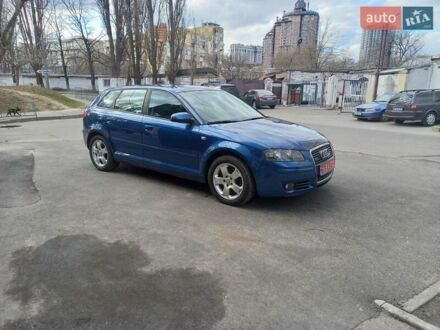 Синий Ауди А3, объемом двигателя 2 л и пробегом 230 тыс. км за 6800 $, фото 1 на Automoto.ua