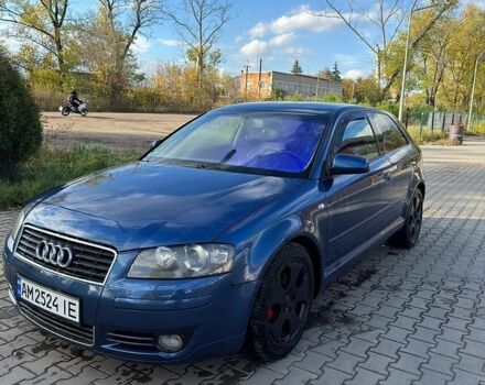 Синий Ауди А3, объемом двигателя 2 л и пробегом 357 тыс. км за 5450 $, фото 1 на Automoto.ua