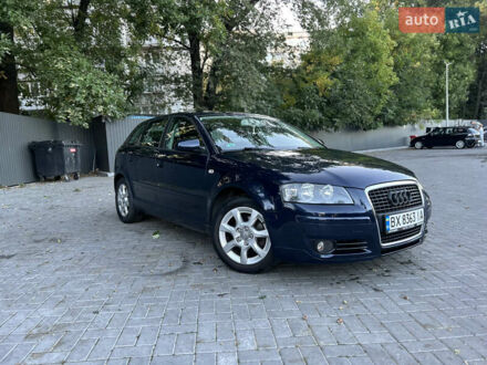 Ауди А3 2005 в Хмельницком на Automoto.ua Синий Ауди А3, объемом двигателя 1.6 л и пробегом 204 тыс. км за 6500 $, фото 1 на Automoto.ua