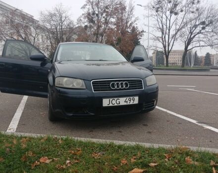 Синий Ауди А3, объемом двигателя 2 л и пробегом 348 тыс. км за 2500 $, фото 1 на Automoto.ua