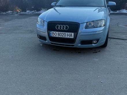 Синий Ауди А3, объемом двигателя 1.8 л и пробегом 215 тыс. км за 7500 $, фото 1 на Automoto.ua