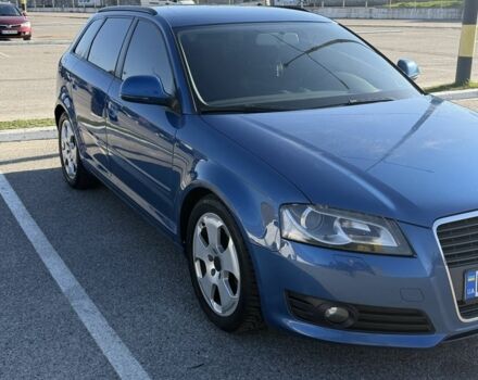 Синий Ауди А3, объемом двигателя 2 л и пробегом 367 тыс. км за 7800 $, фото 1 на Automoto.ua