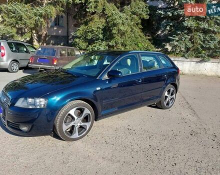 Синий Ауди А3, объемом двигателя 1.8 л и пробегом 228 тыс. км за 6600 $, фото 1 на Automoto.ua