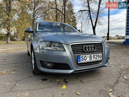 Ауді А3 2009 у Лебедине на Automoto.ua Синій Ауді А3, об'ємом двигуна 1.97 л та пробігом 177 тис. км за 12500 $, фото 1 на Automoto.ua