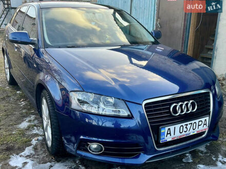 Ауди А3 2012 в Буче на Automoto.ua Синий Ауди А3, объемом двигателя 2 л и пробегом 173 тыс. км за 11000 $, фото 1 на Automoto.ua