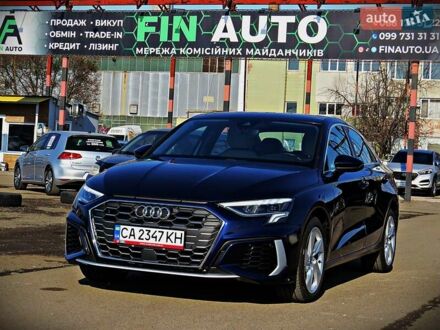 Ауди А3 2022 в Черкассах на Automoto.ua Синий Ауди А3, объемом двигателя 2 л и пробегом 5 тыс. км за 23300 $, фото 1 на Automoto.ua