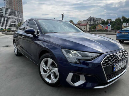 Ауді А3 2022 у Львові на Automoto.ua Синій Ауді А3, об'ємом двигуна 1.98 л та пробігом 7 тис. км за 22900 $, фото 1 на Automoto.ua