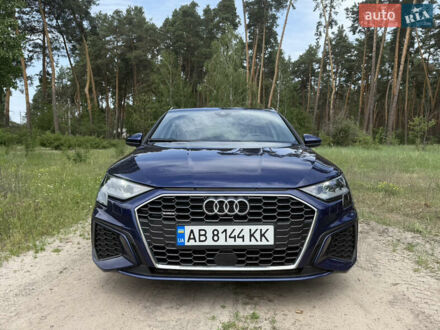 Ауди А3 2023 в Виннице на Automoto.ua Синий Ауди А3, объемом двигателя 1.98 л и пробегом 56 тыс. км за 34000 $, фото 1 на Automoto.ua
