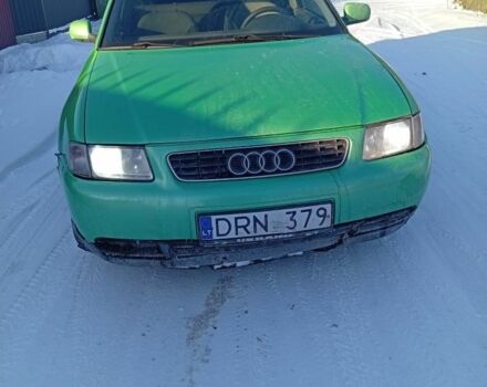 Зеленый Ауди А3, объемом двигателя 1.9 л и пробегом 100 тыс. км за 830 $, фото 1 на Automoto.ua