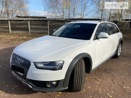 Ауди А4 Олроуд 2015 в Киеве на Automoto.ua Белый Ауди А4 Олроуд, объемом двигателя 2 л и пробегом 228 тыс. км за 22500 $, фото 1 на Automoto.ua