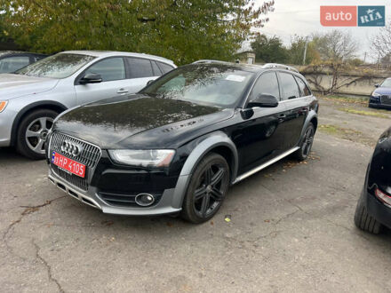 Чорний Ауді A4 Allroad, об'ємом двигуна 2 л та пробігом 218 тис. км за 10200 $, фото 1 на Automoto.ua