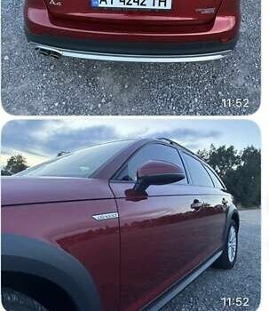 Красный Ауди А4 Олроуд, объемом двигателя 2 л и пробегом 154 тыс. км за 25500 $, фото 1 на Automoto.ua