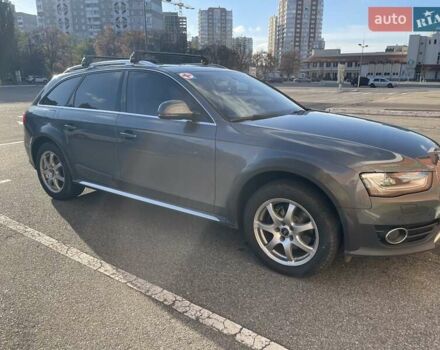Серый Ауди А4 Олроуд, объемом двигателя 2 л и пробегом 195 тыс. км за 18999 $, фото 1 на Automoto.ua