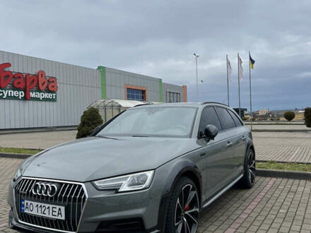 Ауди А4 Олроуд 2018 в Виноградове на Automoto.ua Серый Ауди А4 Олроуд, объемом двигателя 3 л и пробегом 71 тыс. км за 29000 $, фото 1 на Automoto.ua