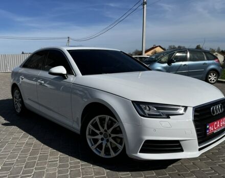 Ауди А4 2018 в Львове на Automoto.ua Белый Ауди А4, объемом двигателя 2 л и пробегом 115 тыс. км за 24900 $, фото 2 на Automoto.ua