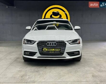Белый Ауди А4, объемом двигателя 2 л и пробегом 220 тыс. км за 12600 $, фото 1 на Automoto.ua