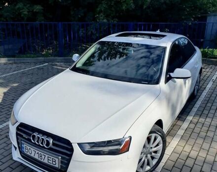 Белый Ауди А4, объемом двигателя 2 л и пробегом 212 тыс. км за 11500 $, фото 1 на Automoto.ua
