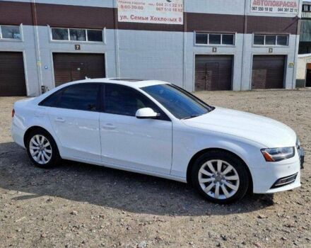 Белый Ауди А4, объемом двигателя 2 л и пробегом 170 тыс. км за 9300 $, фото 1 на Automoto.ua