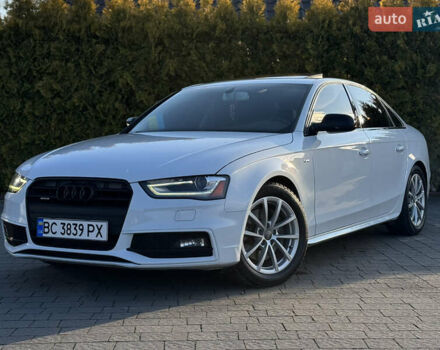 Белый Ауди А4, объемом двигателя 2 л и пробегом 200 тыс. км за 13800 $, фото 1 на Automoto.ua