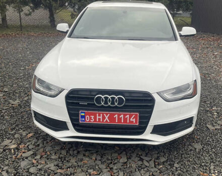 Белый Ауди А4, объемом двигателя 2 л и пробегом 160 тыс. км за 13500 $, фото 1 на Automoto.ua