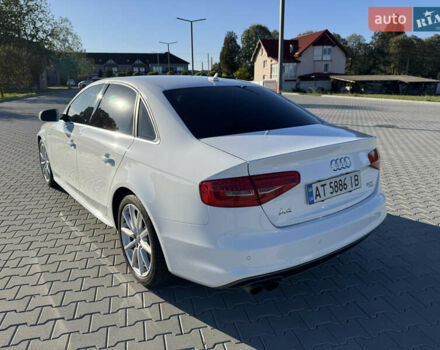 Ауди А4 2014 в Богородчанах на Automoto.ua Белый Ауди А4, объемом двигателя 1.98 л и пробегом 196 тыс. км за 11000 $, фото 5 на Automoto.ua