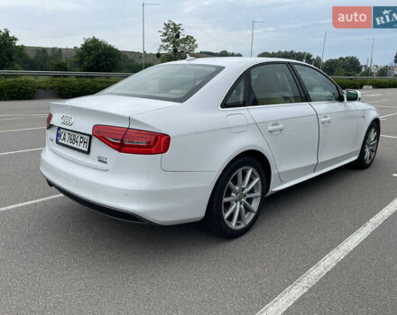 Ауді А4 2015 у Києві на Automoto.ua Білий Ауді А4, об'ємом двигуна 1.98 л та пробігом 208 тис. км за 15800 $, фото 3 на Automoto.ua