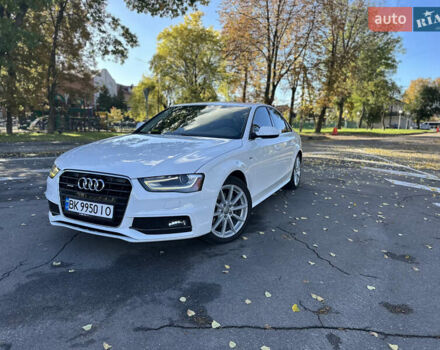 Белый Ауди А4, объемом двигателя 2 л и пробегом 202 тыс. км за 14800 $, фото 1 на Automoto.ua