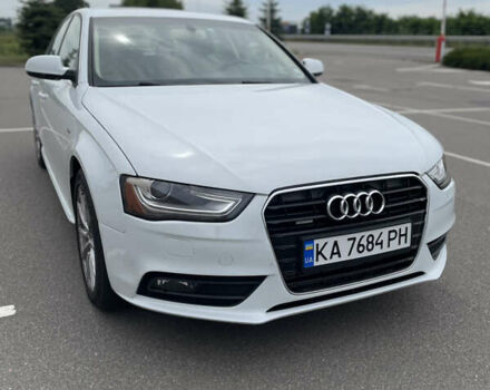 Ауді А4 2015 у Києві на Automoto.ua Білий Ауді А4, об'ємом двигуна 1.98 л та пробігом 208 тис. км за 15800 $, фото 1 на Automoto.ua