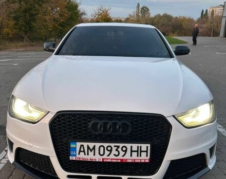 Білий Ауді А4, об'ємом двигуна 2 л та пробігом 194 тис. км за 13503 $, фото 1 на Automoto.ua