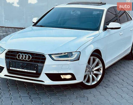 Ауді А4 2015 у Києві на Automoto.ua Білий Ауді А4, об'ємом двигуна 1.97 л та пробігом 143 тис. км за 14400 $, фото 3 на Automoto.ua