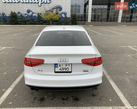 Ауді А4 2015 у Броварах на Automoto.ua Білий Ауді А4, об'ємом двигуна 1.98 л та пробігом 230 тис. км за 14000 $, фото 7 на Automoto.ua