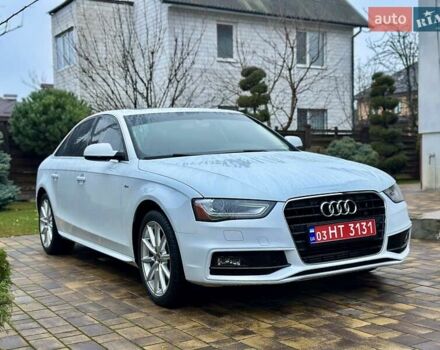 Білий Ауді А4, об'ємом двигуна 2 л та пробігом 44 тис. км за 15999 $, фото 1 на Automoto.ua