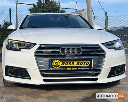 Белый Ауди А4, объемом двигателя 2 л и пробегом 136 тыс. км за 18999 $, фото 1 на Automoto.ua
