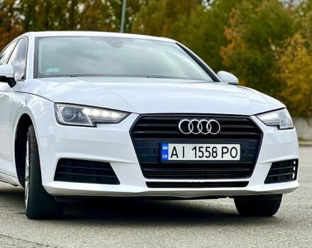Ауди А4 2016 в Киеве на Automoto.ua Белый Ауди А4, объемом двигателя 2 л и пробегом 145 тыс. км за 20000 $, фото 1 на Automoto.ua