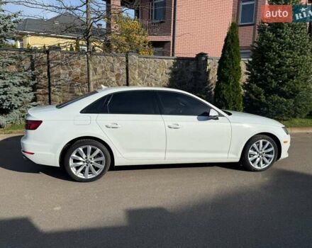 Ауді А4 2017 у Києві на Automoto.ua Білий Ауді А4, об'ємом двигуна 1.98 л та пробігом 148 тис. км за 16500 $, фото 9 на Automoto.ua