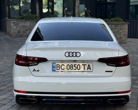 Ауді А4 2018 у Києві на Automoto.ua Білий Ауді А4, об'ємом двигуна 1.98 л та пробігом 96 тис. км за 19999 $, фото 3 на Automoto.ua