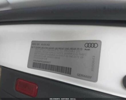Білий Ауді А4, об'ємом двигуна 2 л та пробігом 25 тис. км за 5000 $, фото 8 на Automoto.ua