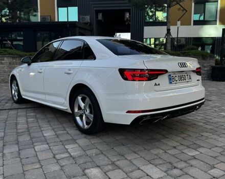 Ауді А4 2018 у Києві на Automoto.ua Білий Ауді А4, об'ємом двигуна 1.98 л та пробігом 96 тис. км за 19999 $, фото 24 на Automoto.ua