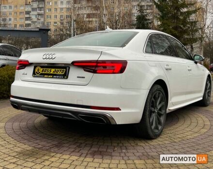 Ауді А4 2018 у Львові на Automoto.ua Білий Ауді А4, об'ємом двигуна 2 л та пробігом 51 тис. км за 23350 $, фото 6 на Automoto.ua