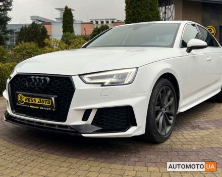 Ауді А4 2018 у Львові на Automoto.ua Білий Ауді А4, об'ємом двигуна 2 л та пробігом 51 тис. км за 23350 $, фото 2 на Automoto.ua